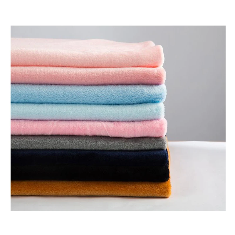 
clothes fabric coral fleece artificial fur 