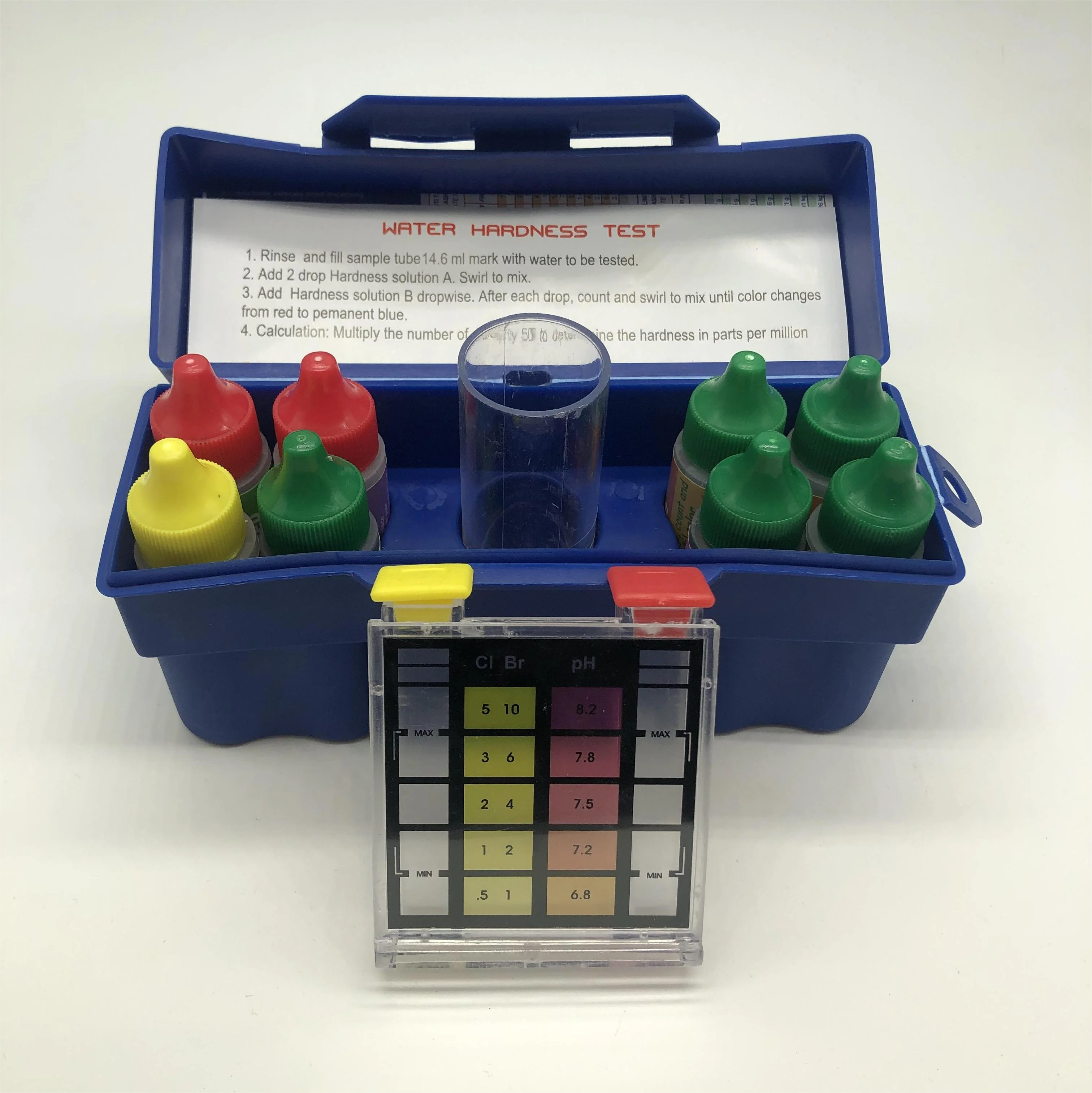 6 in 1 swimming test kit total chlorine