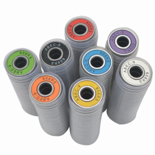 Waterproof Long Life High Speed Longboard And Skateboard Bearing 608 ABEC 9 8*22*7mm