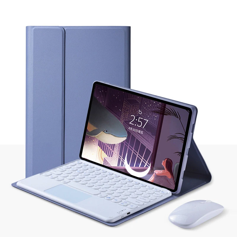 Чехол для планшета с клавиатурой Xiaomi Pad 5 Pro 11 2021 Mipad чехол Mi Беспроводная клавиатура русская Корейская
