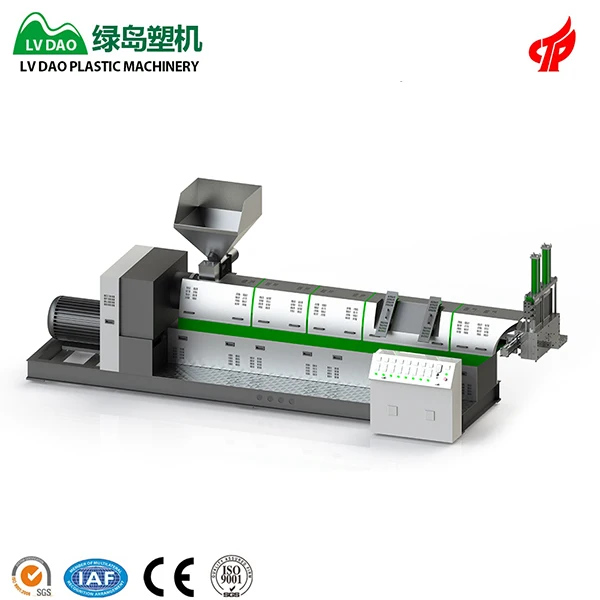 Recycling plastic secondary granulation machine  PP PE Plastic recycling machine line