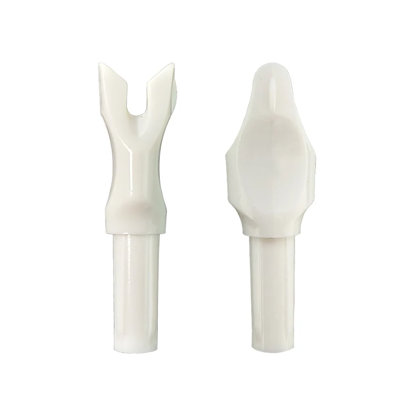 Arrows with an inner diameter of 6.2,white Dovetail style for shooting