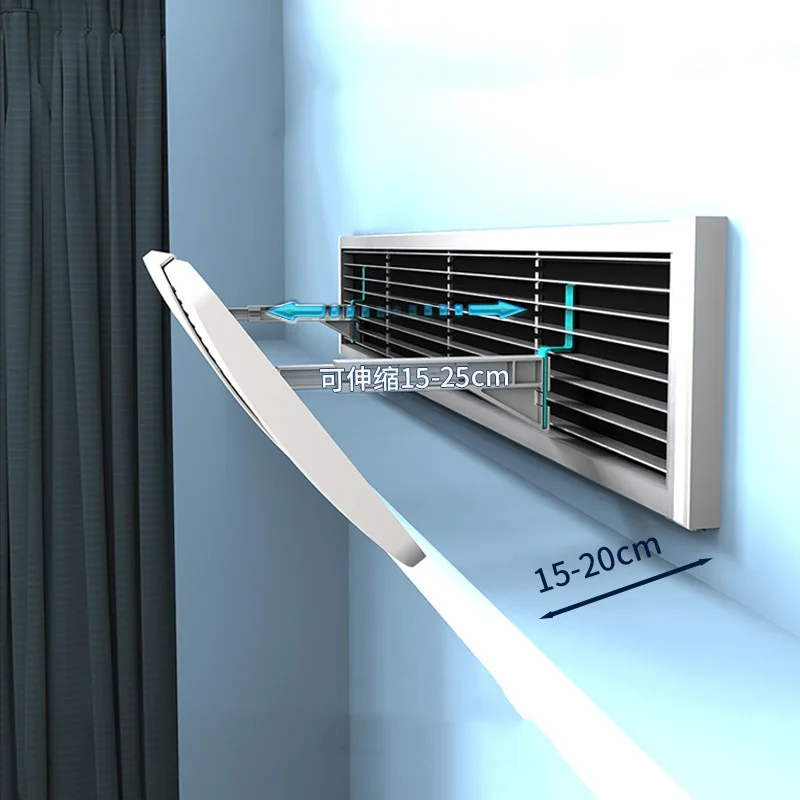 Central Air Conditioning Wind Deflector Air Duct Fan Air Outlet Wind Shield Anti Direct Blowing Wind Cover