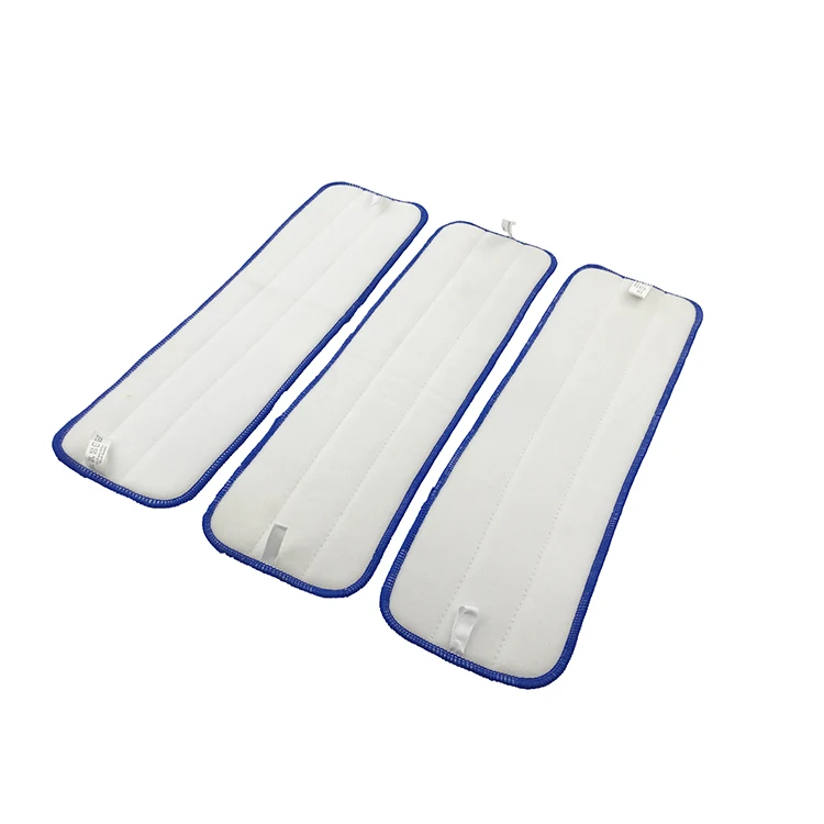 Factory Direct Price Replacement Mop Pads Microfiber Cleaning Pads For Squeeze Flat Mop Bamboo Fiber