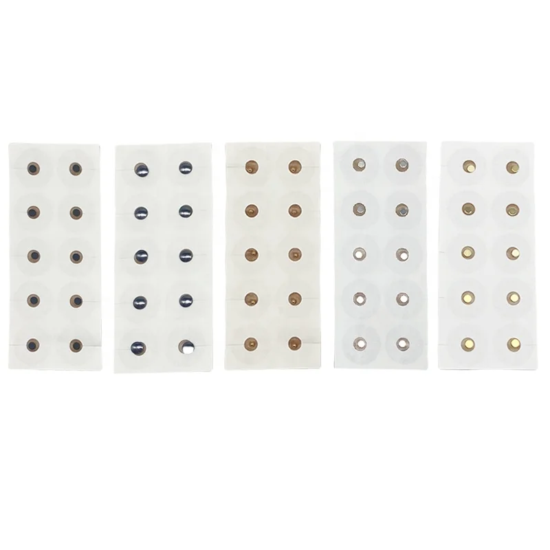 Bulk Custom Logo Strong Adhesive Acupressure Patch Gold Clear Healing Magnetic Therapy Pain Relief Patch Body Balance Magnets