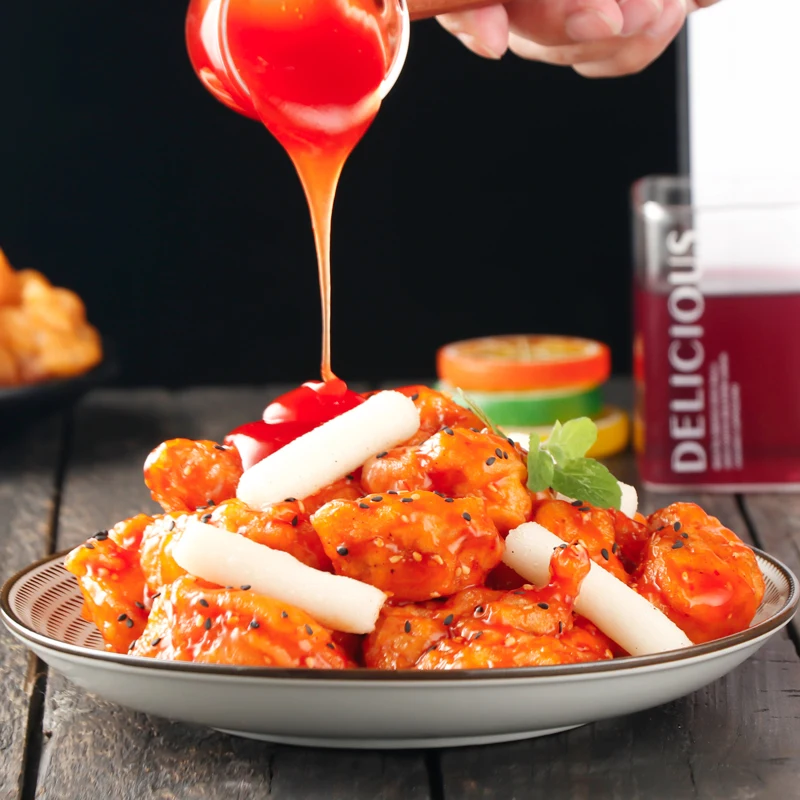 Wholesale Factory Price| 10 Kg Sweet And Sour Sauce 10 kg/2 Barrel/Carton Korean Beer Fried Chicken Sauce Provide Free Sample