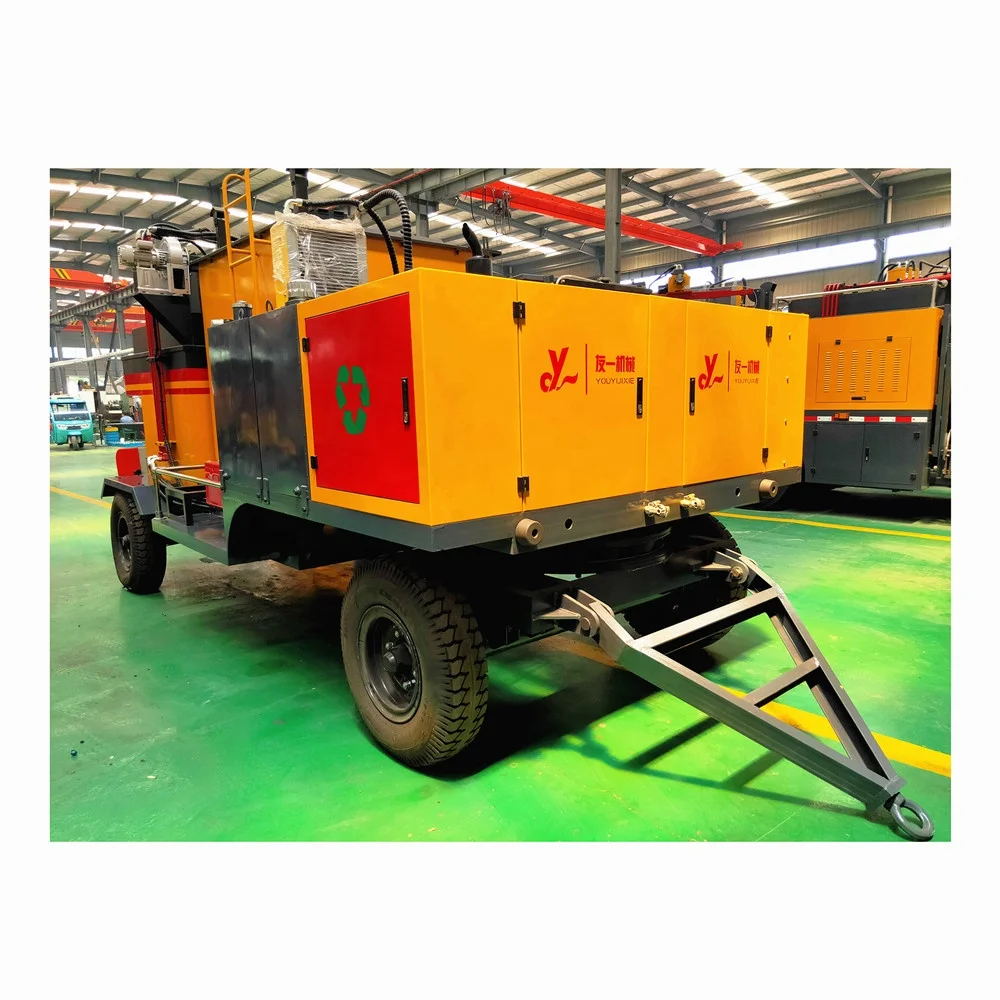 Tractive asphalt mixer Asphalt crack repair Imported accessories
