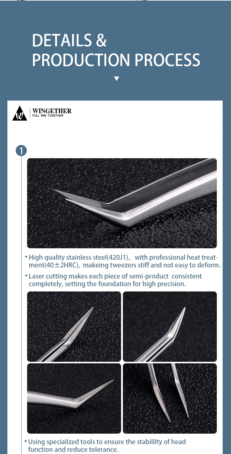 Tweezers Eyelash VolumeTweezers Eyelash