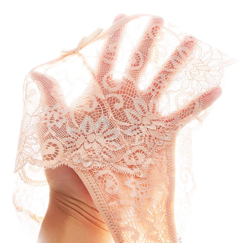 Wholesale modish blue women transparent underwear panties sexy