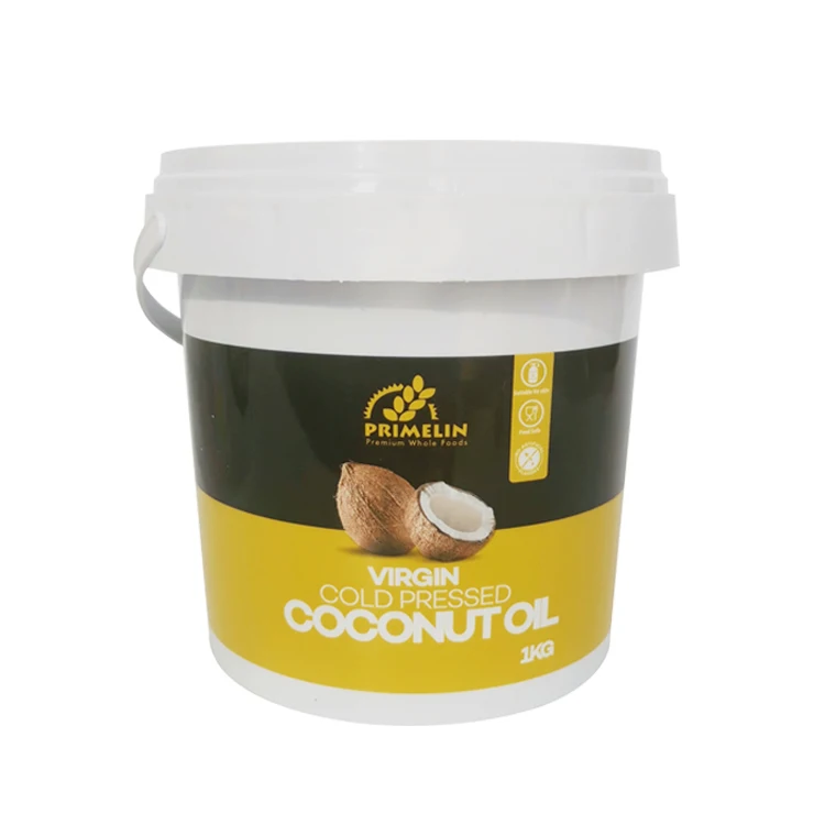 2021 China manufacturer custom plastic bucket round PP plastic pail with lid