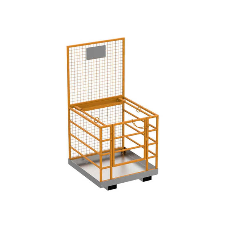 Warehouse Forklift Platform Attachment Custom Safety Cage