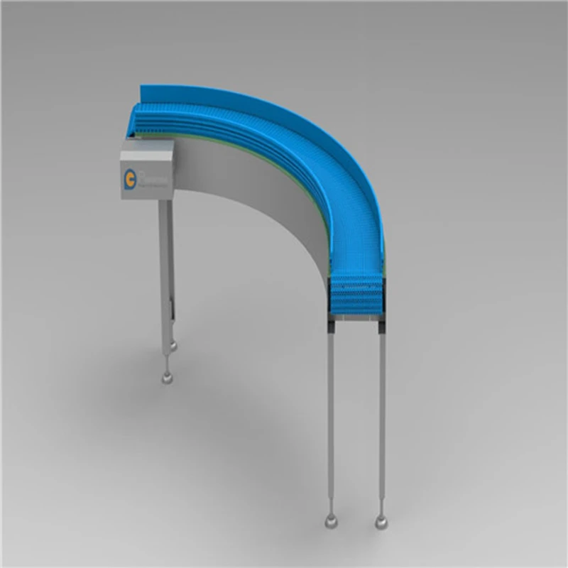 Plastic Mesh Conveyor Chain Belt Line