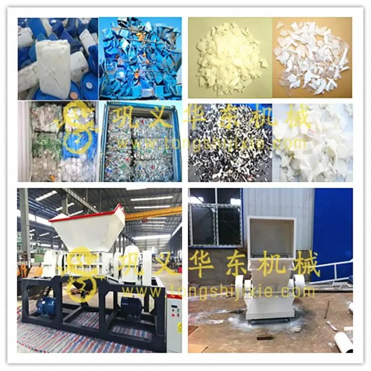 Tires Recycle Machine Line Automatic Pyrolysis Plant Process Used Tire Recycling Crusher Shredder