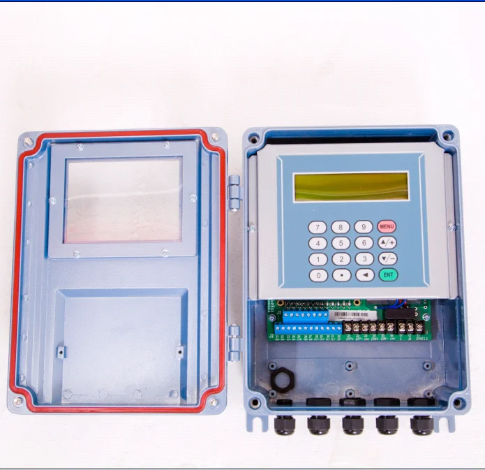 Фиксированный тип ультразвуковой расходомер настенный модульный акустический расходомер 1.0% точность расходомер цена