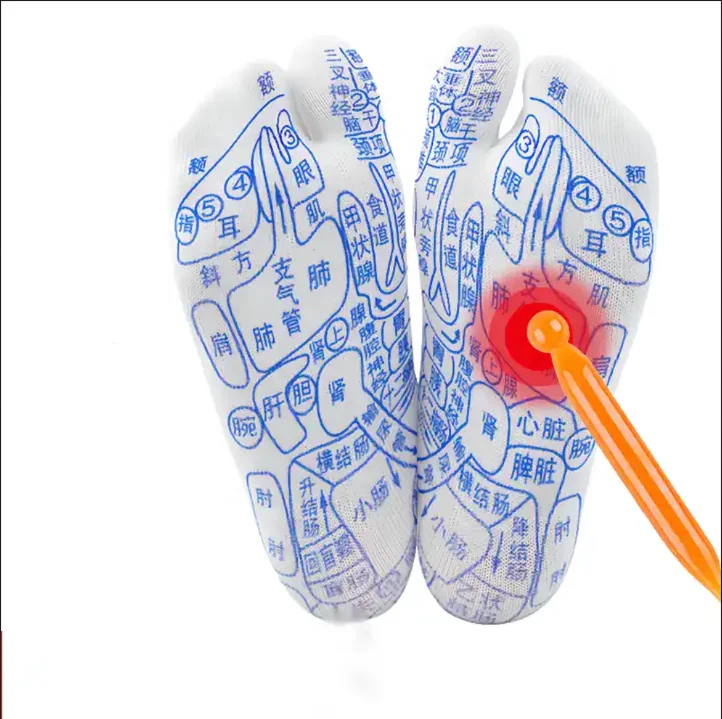 Feet Massage  Acupressure Reflexology Foot Massage Socks Massage Tools for Women and Men Tired Relieve