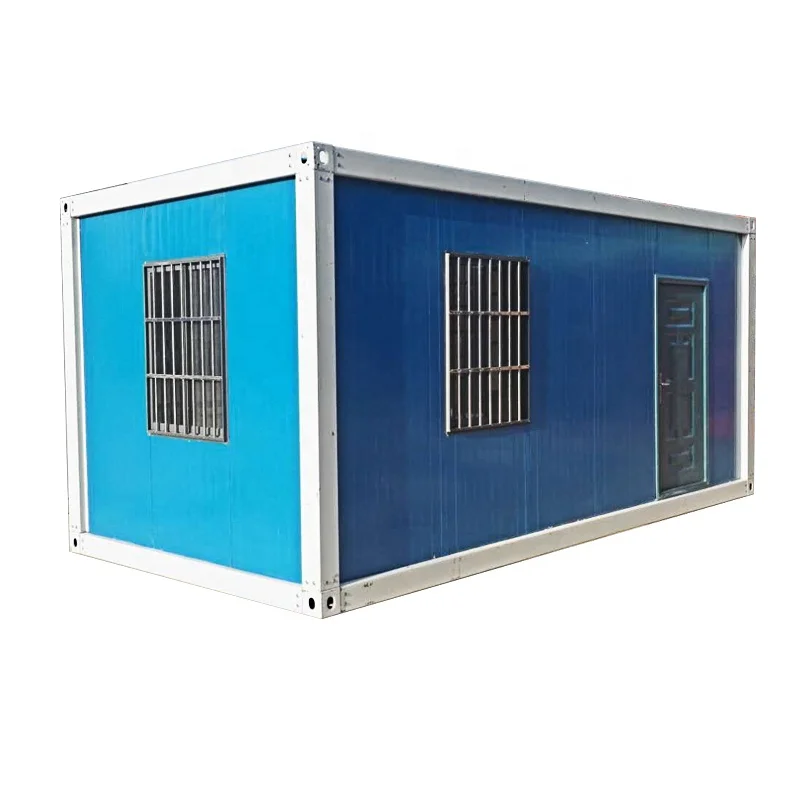 Standard 20-foot easily assembled cheap and durable bolts container house using for residential and office and tourist hotel etc