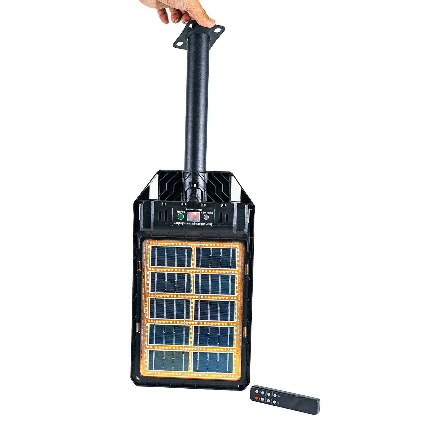 New Arrival Ultra thin Design Outdoor Double-side Solar Panel 100W 200W 300W 400 watts All in one Solar Powered Street Light