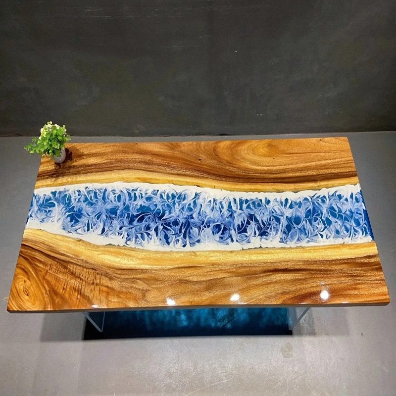 Deep Pour 2:1 Resina Epoxi Crystal Clear Epoxy Resin for Table Top Casting