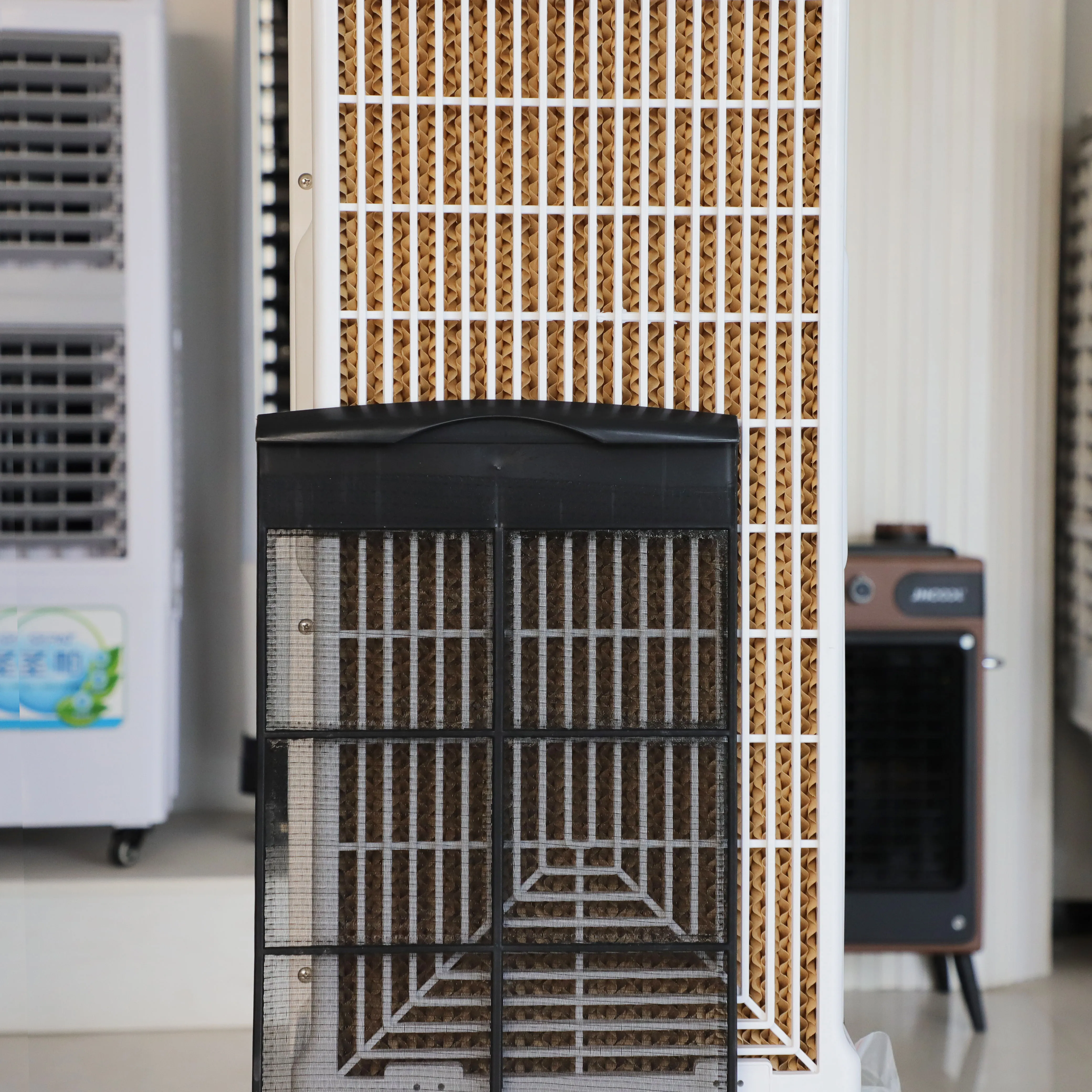 JHCOOL Double Centrifugal fan 5000m3/h movable evaporator air coolers commercial swamp coolers