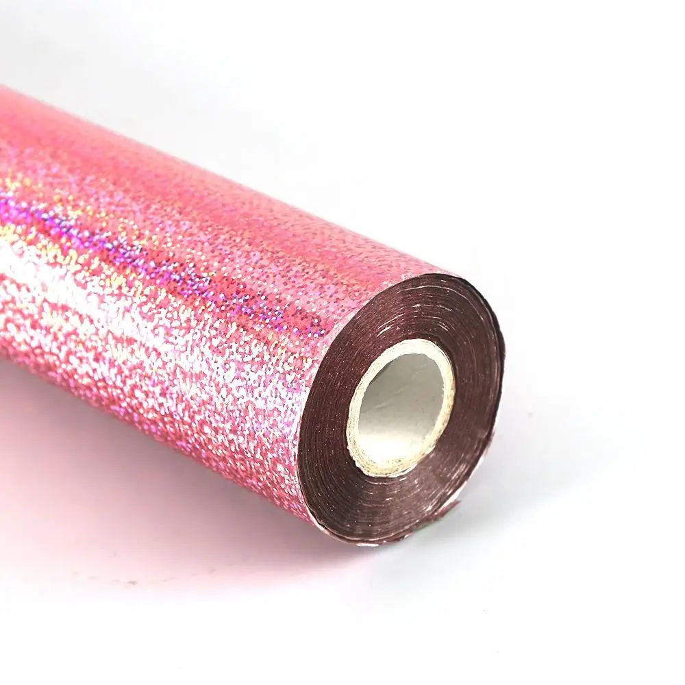 Hot Foil Rolls Hot Stamping Foils Paper Holographic Heat Transfer Foil for DIY Crafts