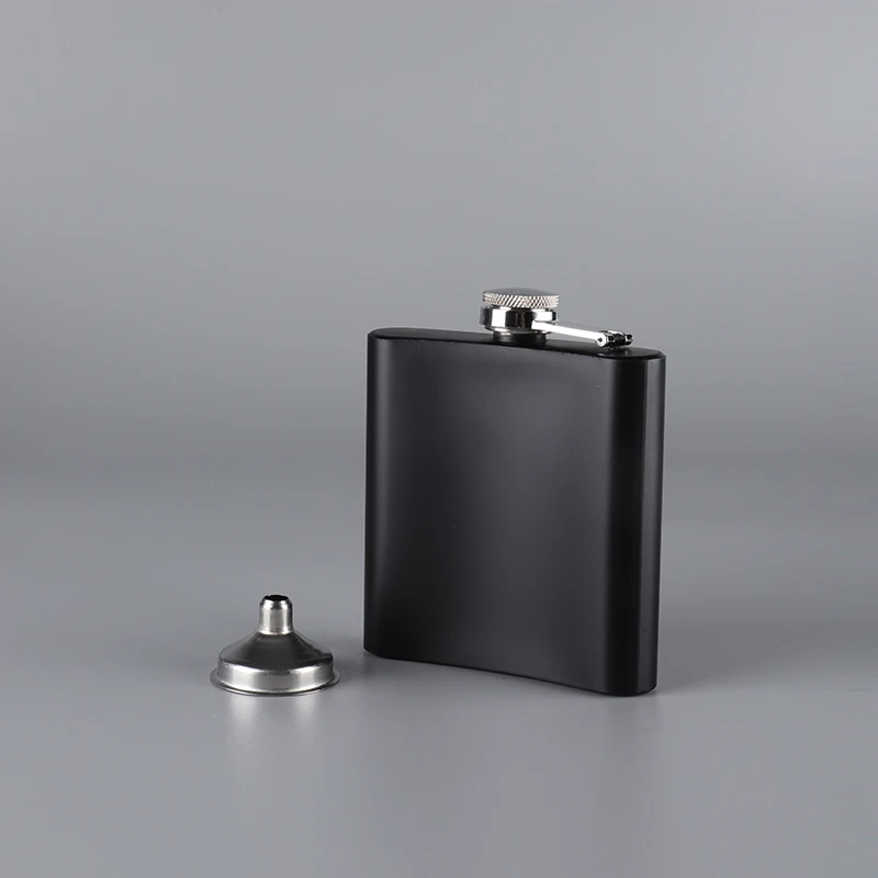 Custom Hip Flask Stainless Steel Hip Flask for Liquor Perfect for Men or Women to Drink Whiskey Alcohol Funnel and Flask set