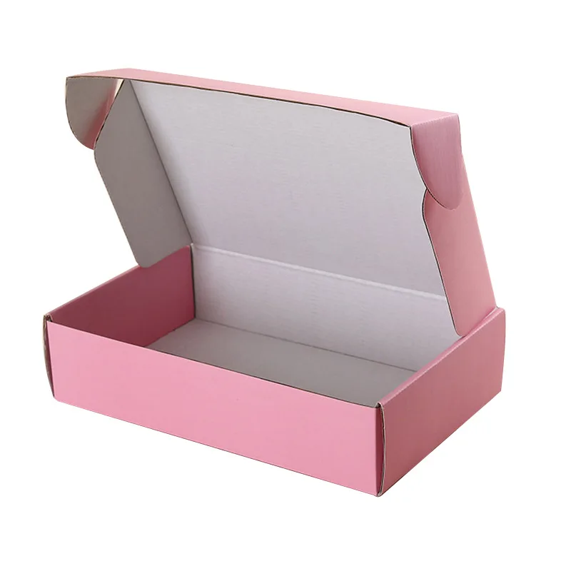 Custom collapsible container foldbable paper storage box packaging recycled corrugated package for perfume shipping