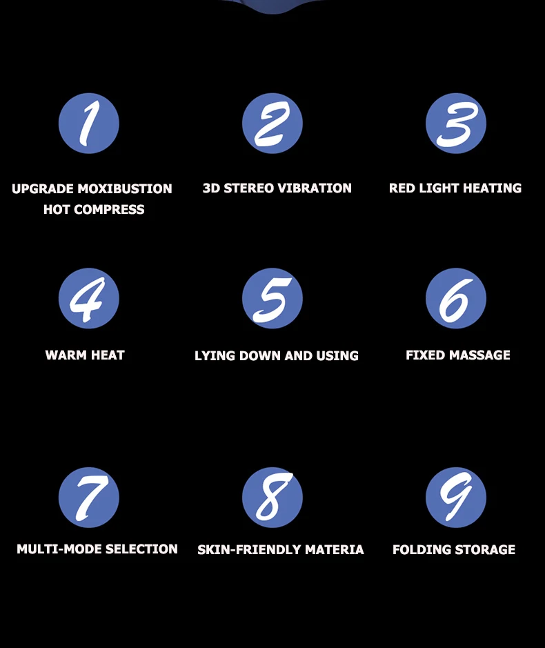 
Amazon Portable Vibrating Shiatsu Heating Body Massage Mattress Massage Bed Mat 