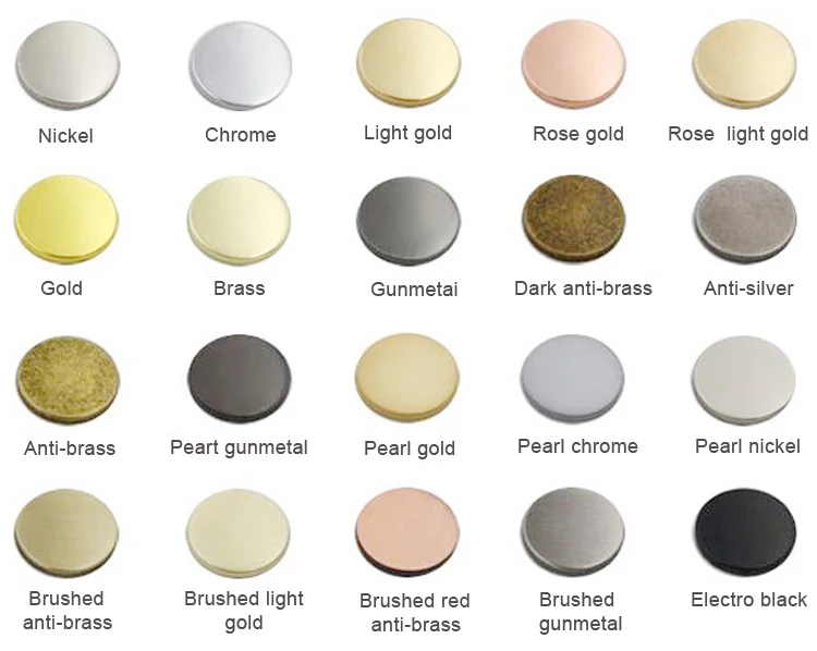 Custom Embossed Engraved Bags Handbag  Metal Logo Plate