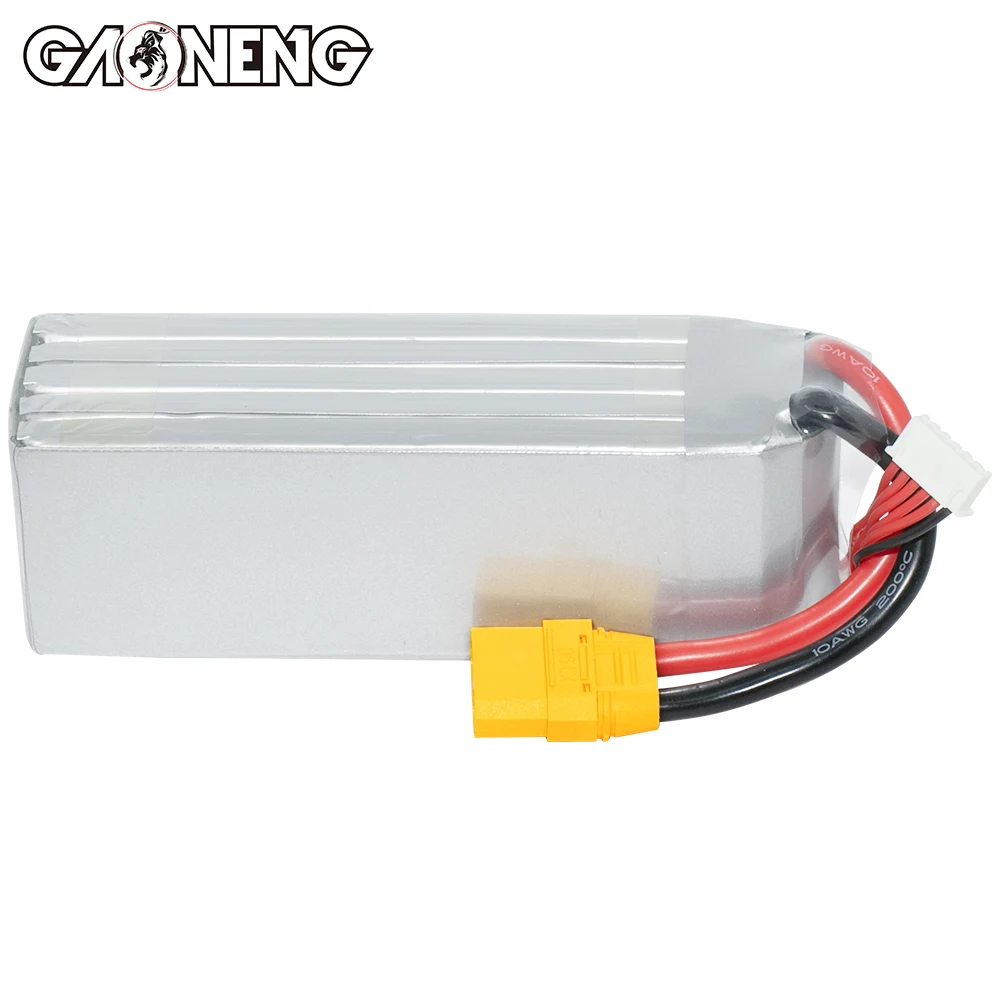 GNB GAONENG LiHV 7500mAh 5S 19V 65C 130C XT90 RC LiPo Battery RC Car Drone Airplane MultiCopter Boat Off Load on Load