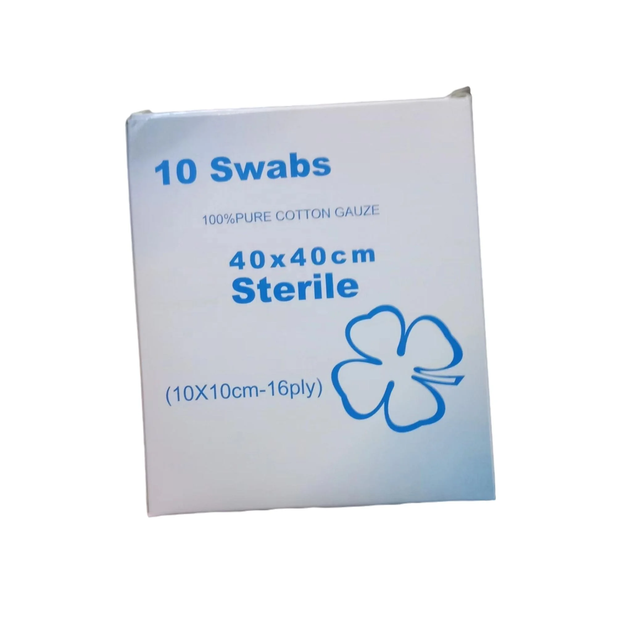 cotton medical gauze sterile hospital gauze pad compressed gauze 10x10