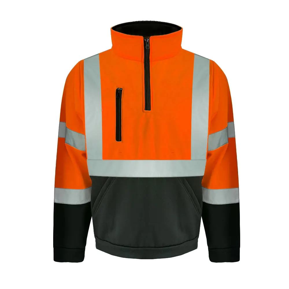 HCLITE ANSI Class 2 Hoodie Safety Reflective Safety Sweater