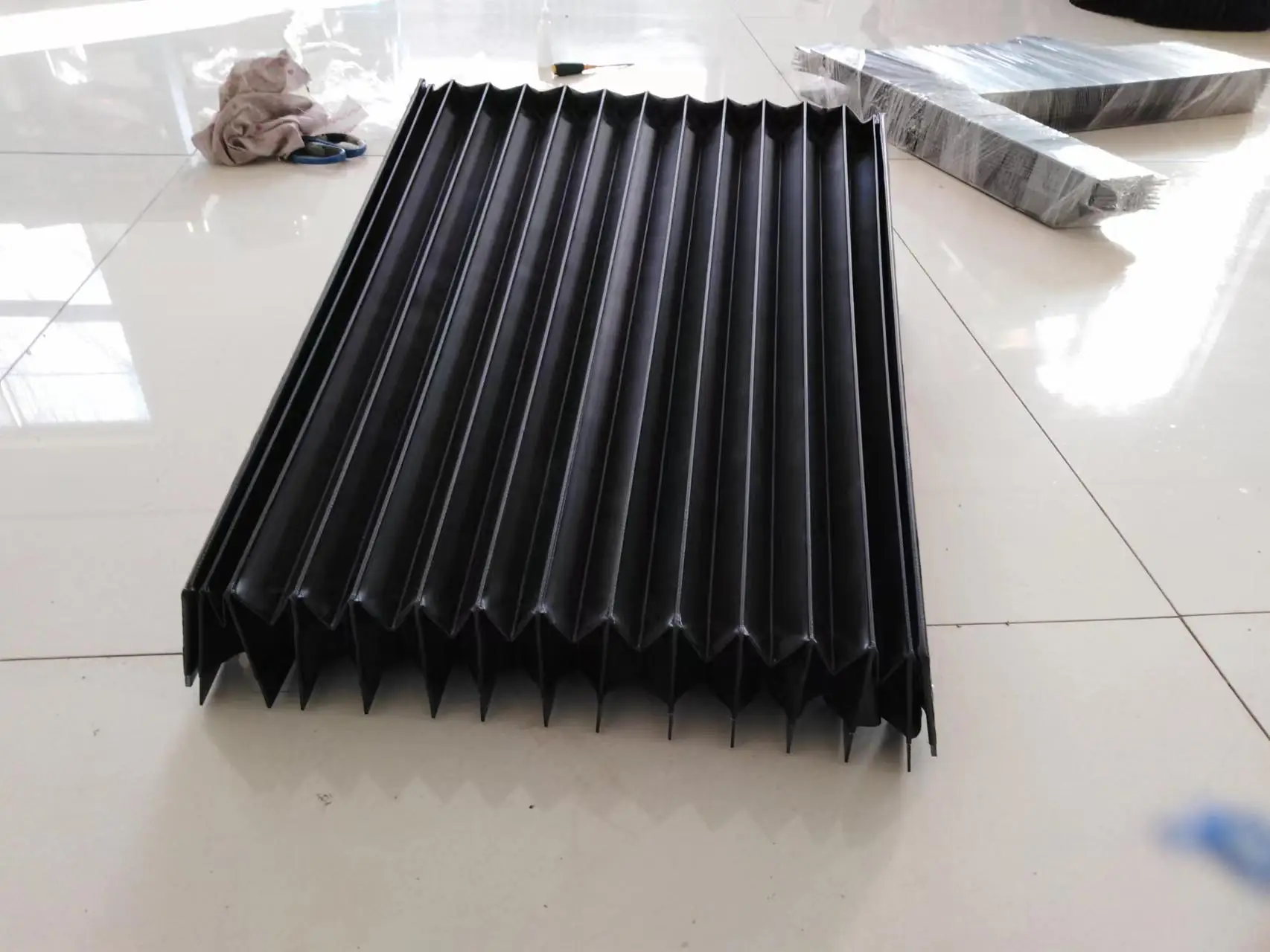 Custom bellow cover sliding bellow cover telescopic CNC machine protection