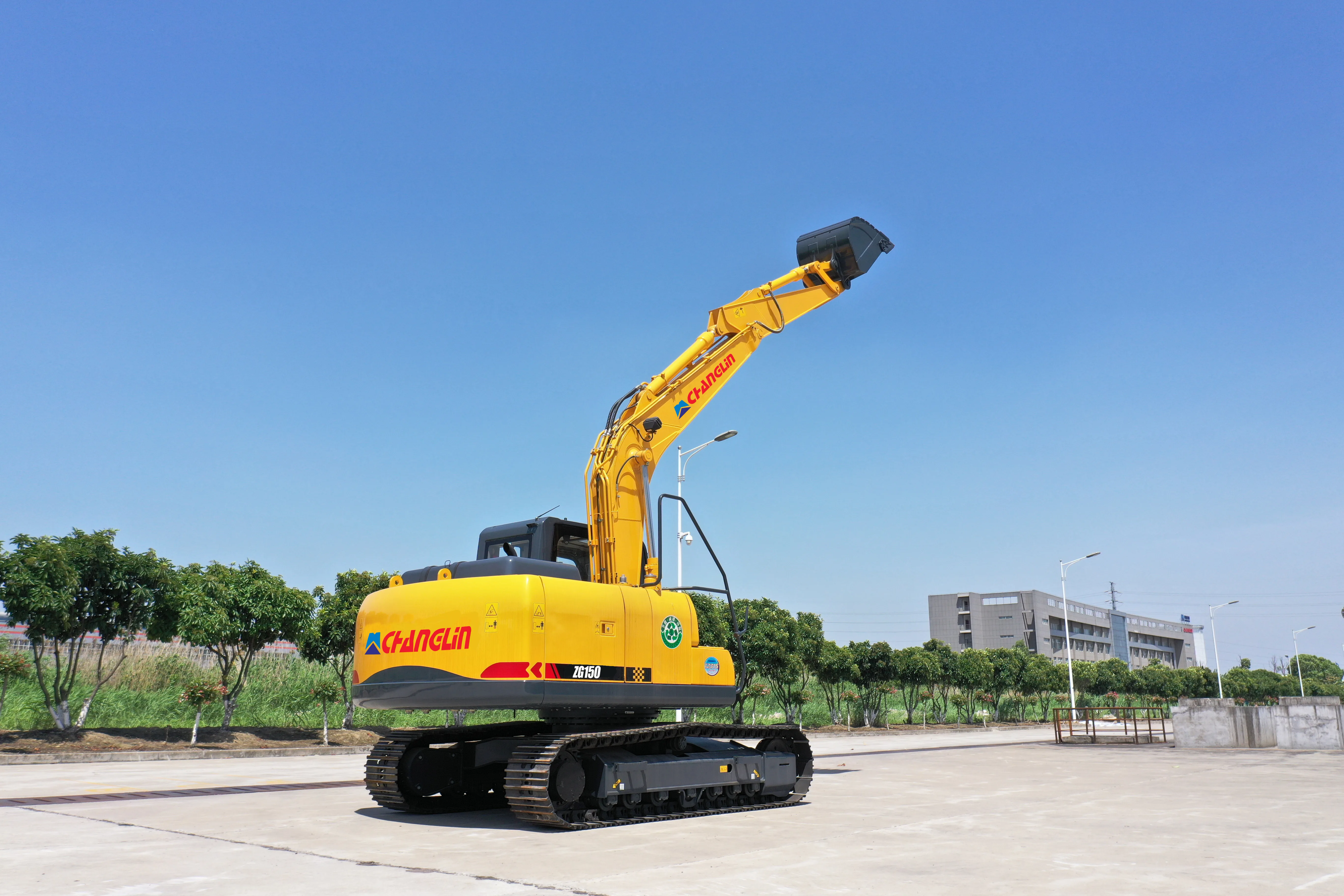 Небольшой 14T экскаватор Changlin для строительной