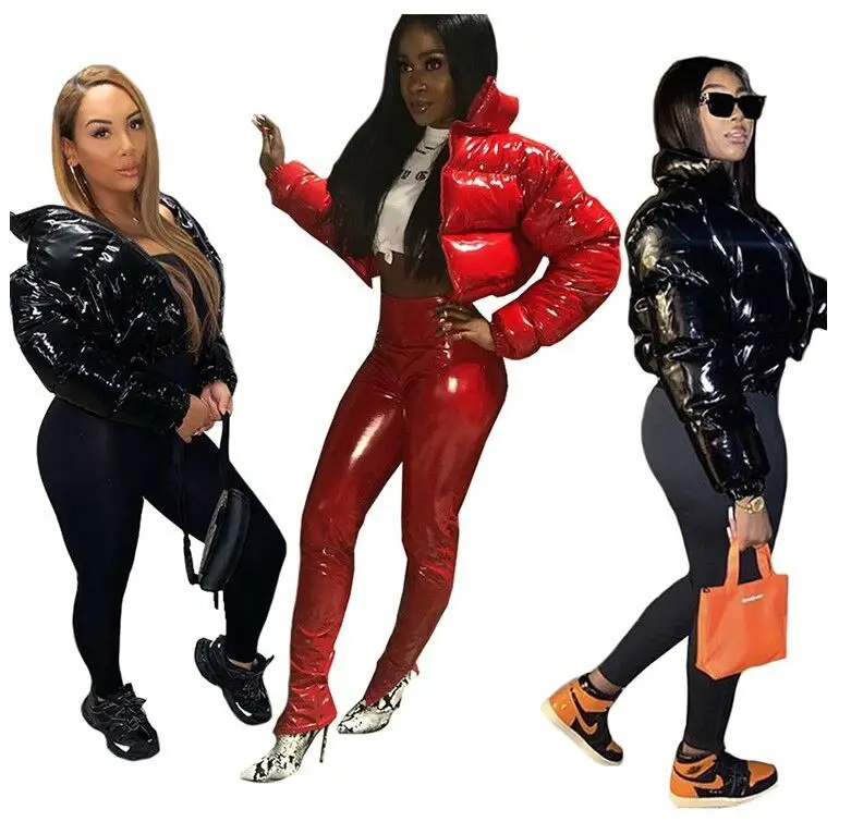 
11color Women Puffer Bubble Girl Coats Winter Coats Jumpsuits Women Fall Fashion Clothes Plus Size Women Faux Down Coats Jackets 