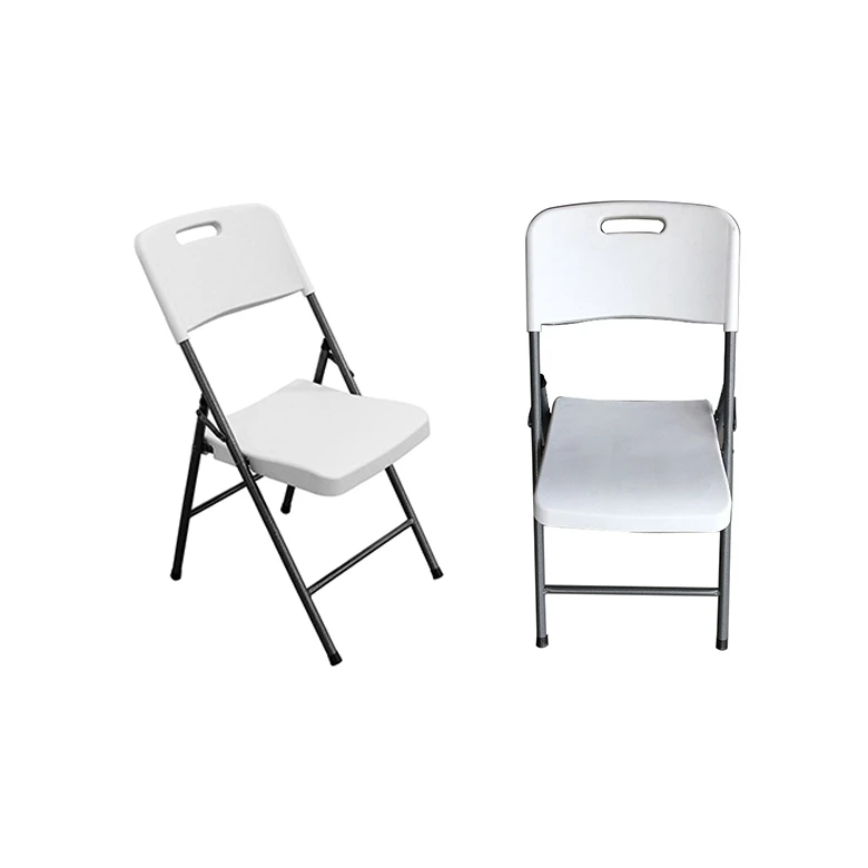 Wholesale Wedding Event Plastic White Folding Chair Foldable Plastic Chairs Garden Outdoor Tables And Chairs For Events