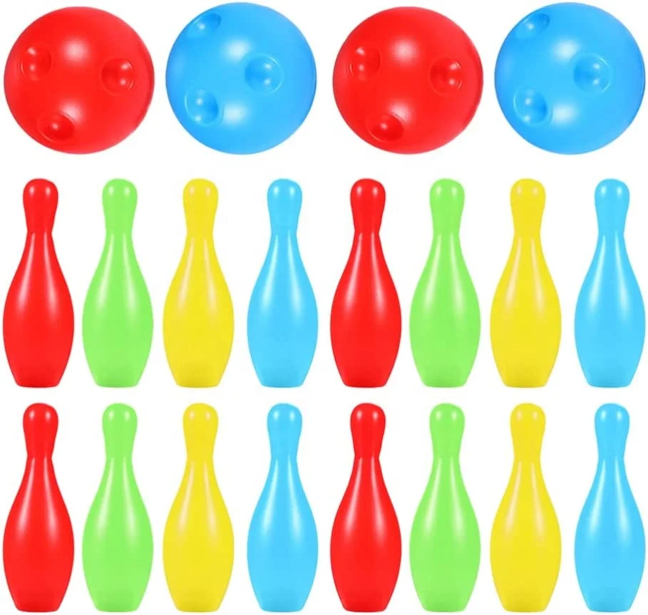 Hot Sale Plastic Mini Bowling Set Toys Game for