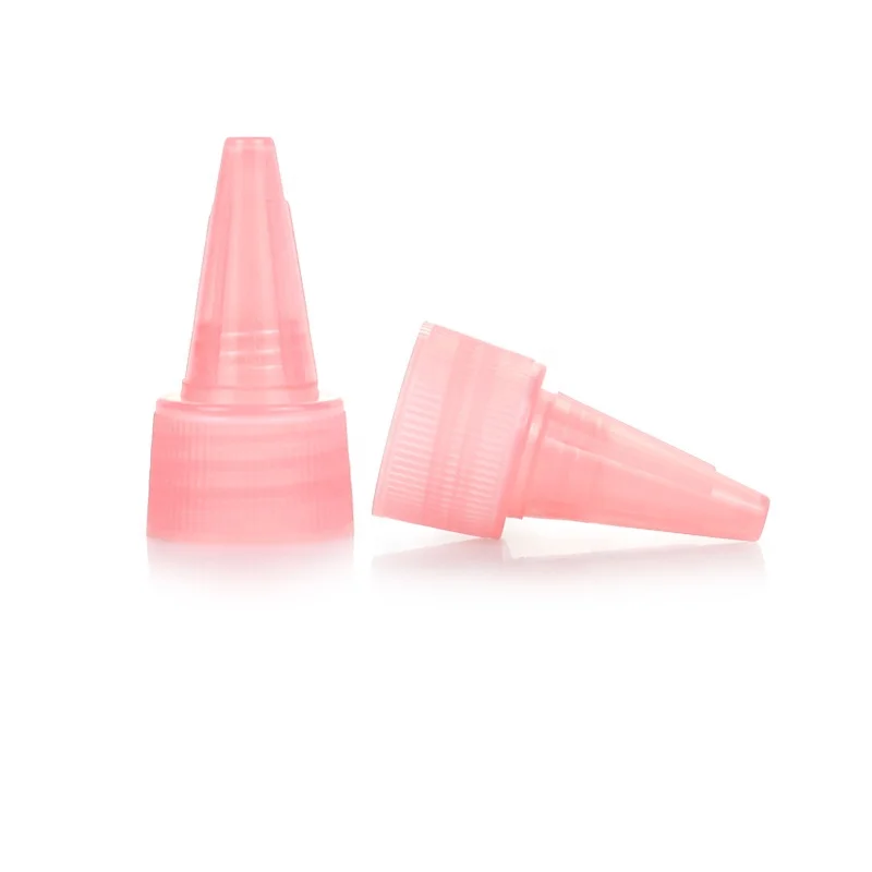 
20/410 Twist Cap Wholesale Pink Color Customize Plastic Twist Top Cap 
