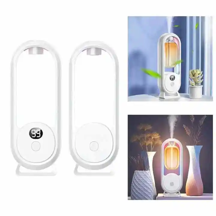 2024 Best Hot Selling Cool Mist Usb Portable Candle Light H2o Air Humidifier Aroma Essential Oil Diffuser Air Mini Humidifier