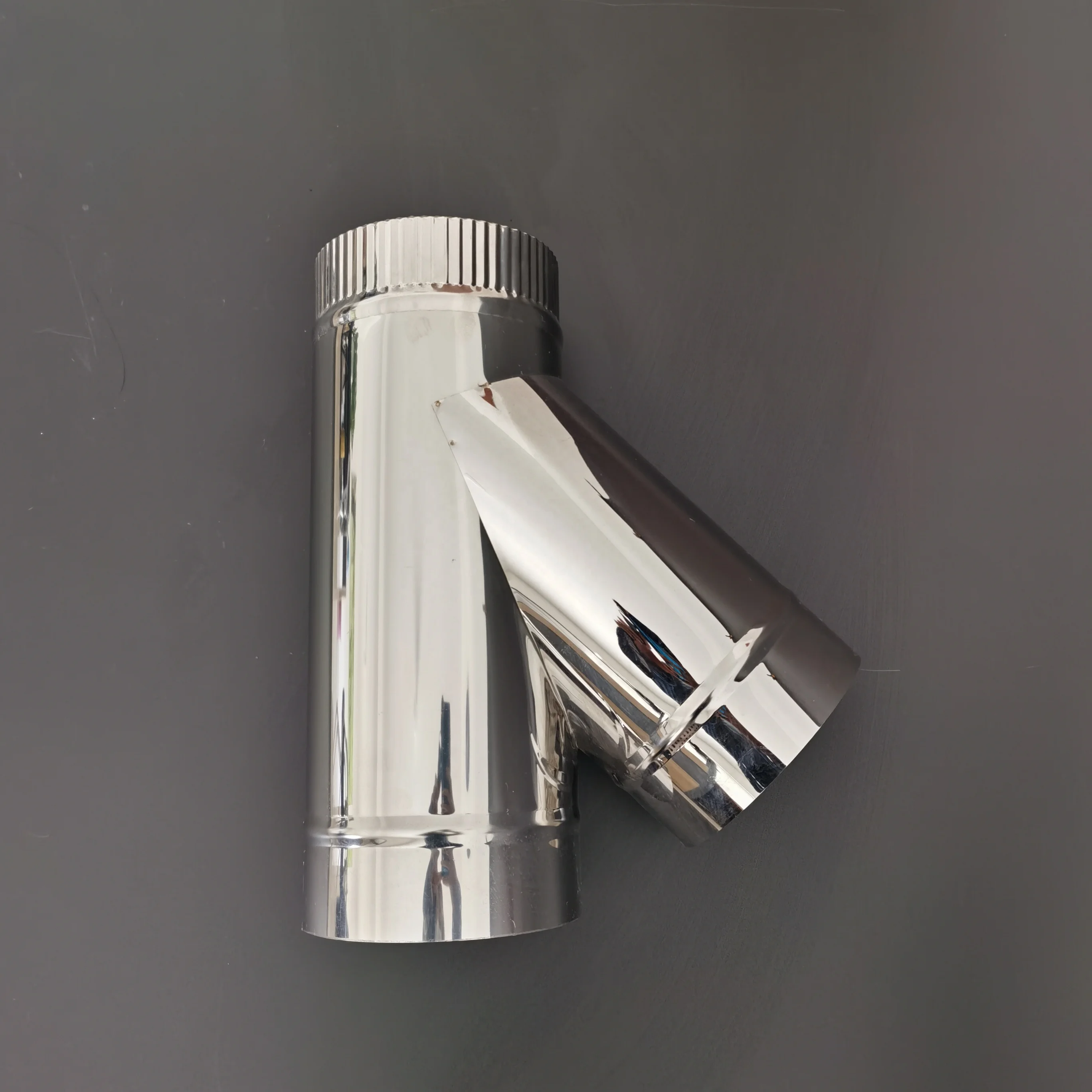 Single Wall Flue Systems Stainless Steel Chimney For Fireplace Wood Pellet Stove