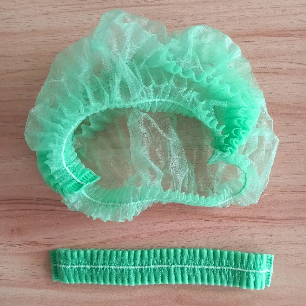 Disposable non woven mop clip cap/mob cap/hair net