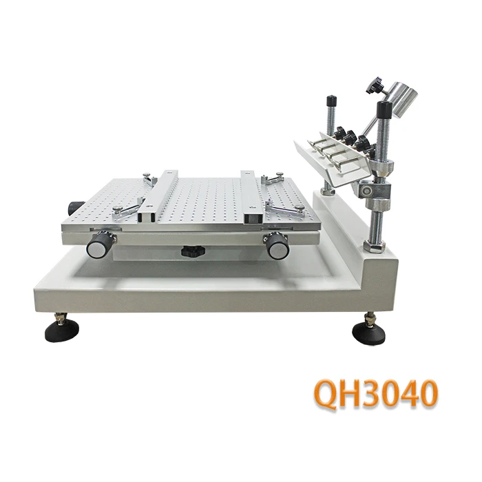 Трафаретный принтер QH3040 монтируемый чип TVM802A духовой шкаф QR5040D производственная линия светодиодов