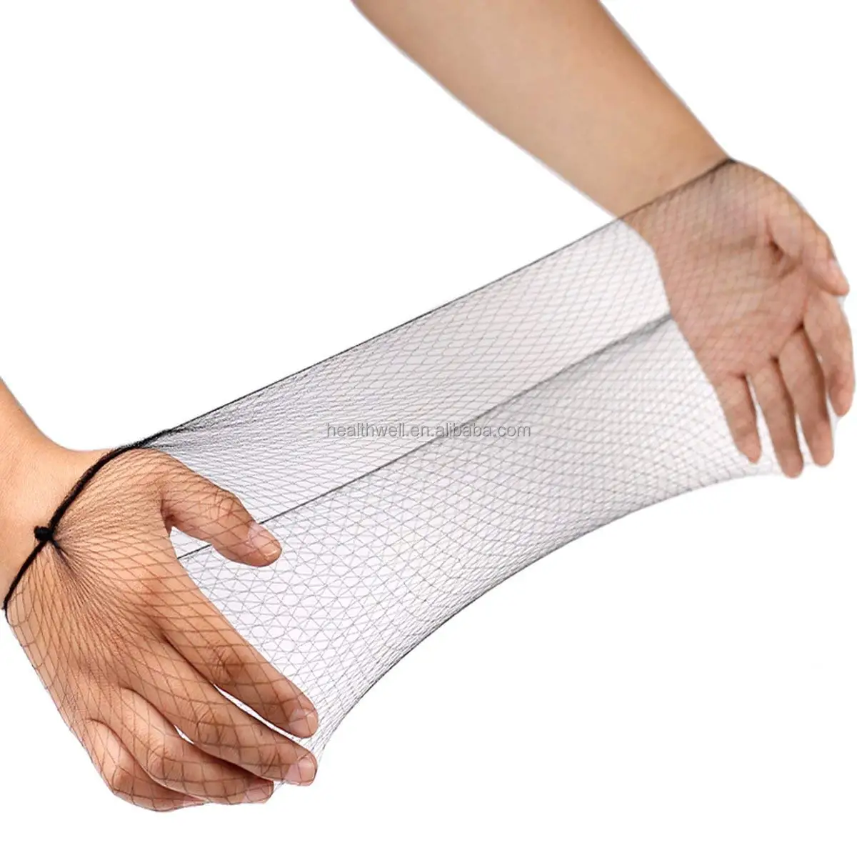 Food Processing Disposable Invisible Hair Net Hairnets Mesh Nylon Hairnets