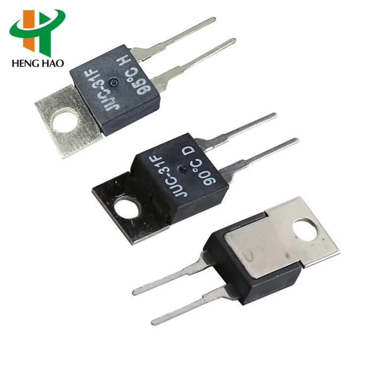 HENGHAO 30 to 150 degree JUC-31F Overload 250V 2A Thermal Temperature Cutout Protector Switch