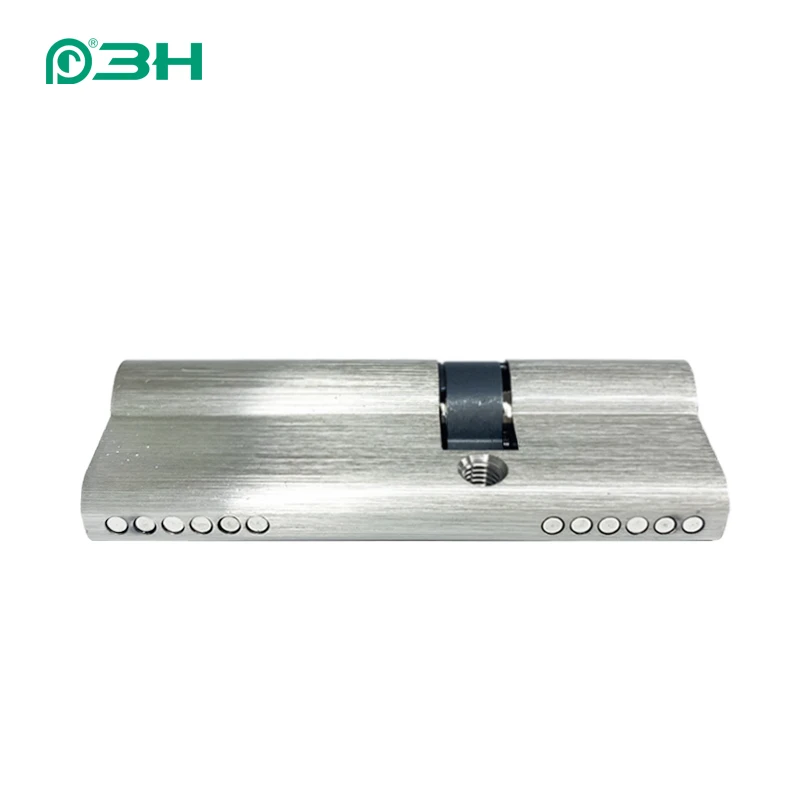 Copper Cylinder Nickle plated Finished Indoor and Outdoor Casement Door Lock Key Open Door Lock Cylinder