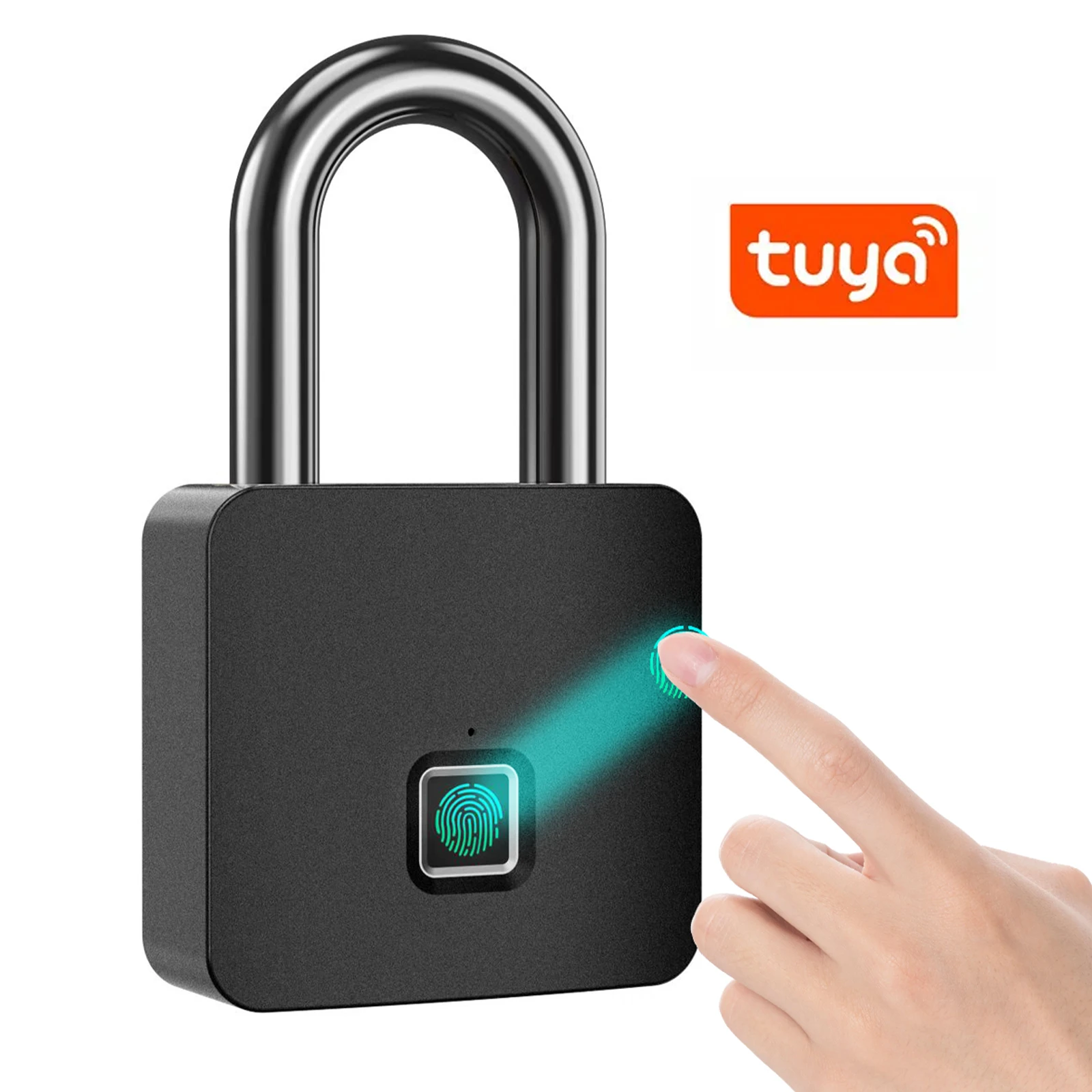 Smart Door Lock Keyless Fingerprint Padlock Safety Biometric Digital Finger Print Electronic Pad Locks