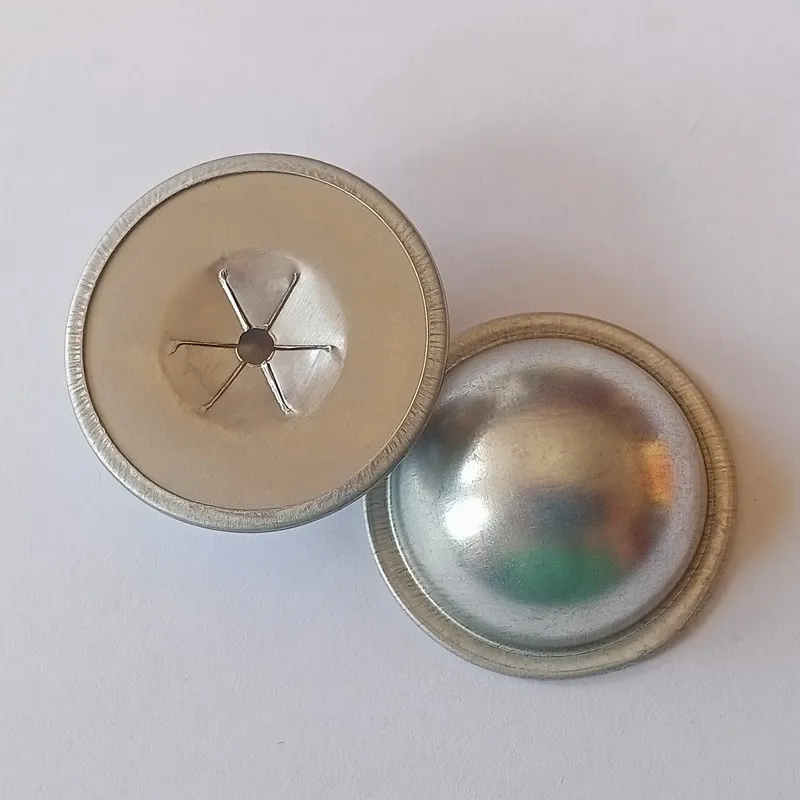 28mm Diameter Galvanized Steel Dome Cap Washer Use For Insulation Pin
