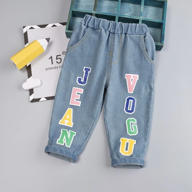 China Children Clothing Factory Supply High Quality Boy Funky High Crotch Jeans For Baby Boys