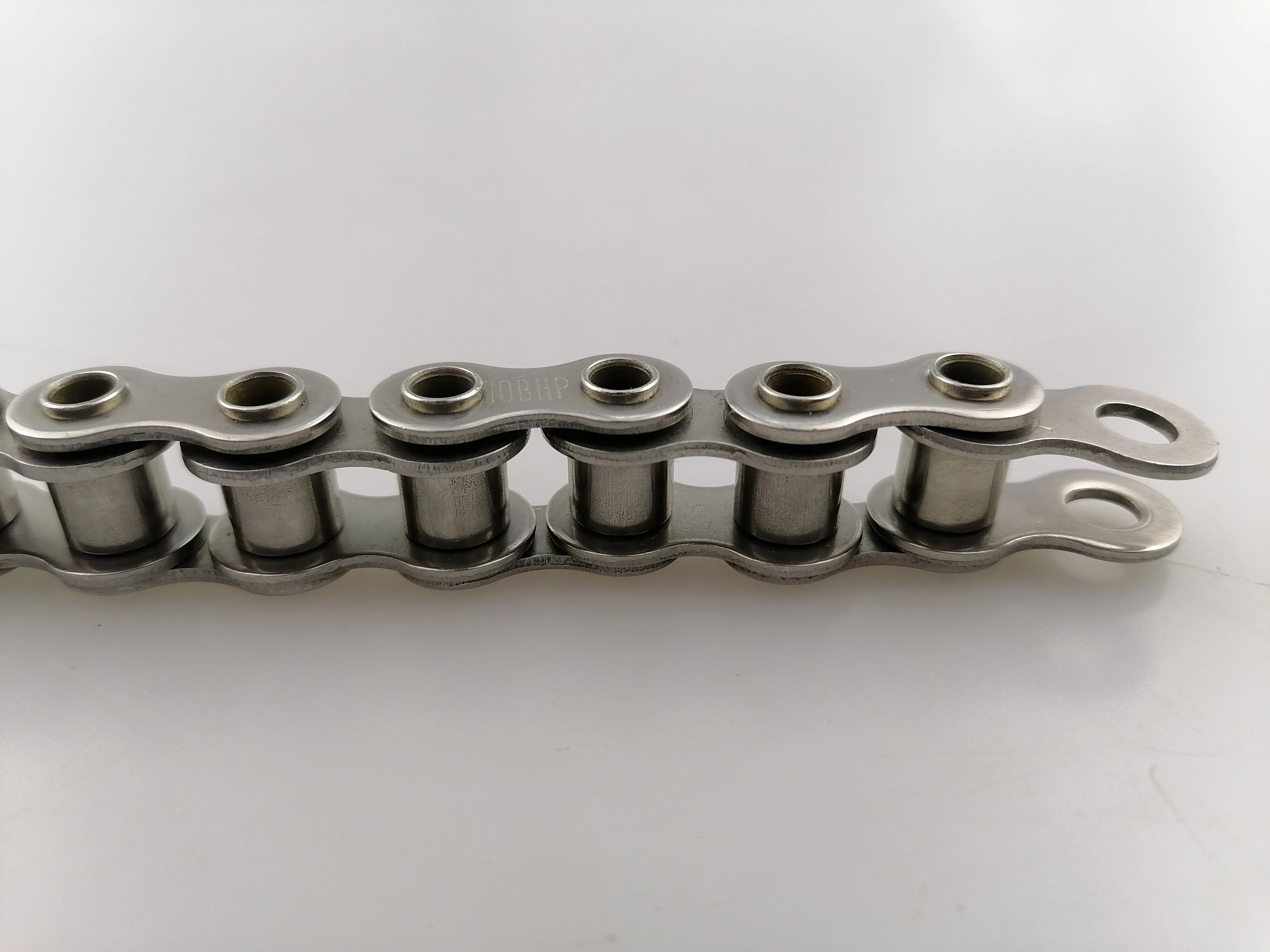 DIN ISO ASA JIS Standard 10B HP Stainless Steel Conveyor Chain Hollow Pin Roller Chain