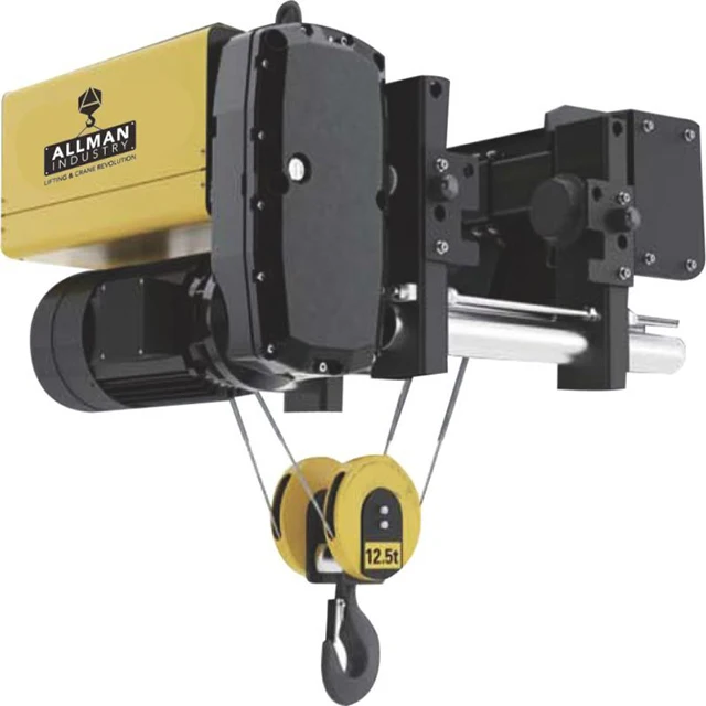 Smooth running suspension small crane lifting wire rope traction electric motor chain hoist