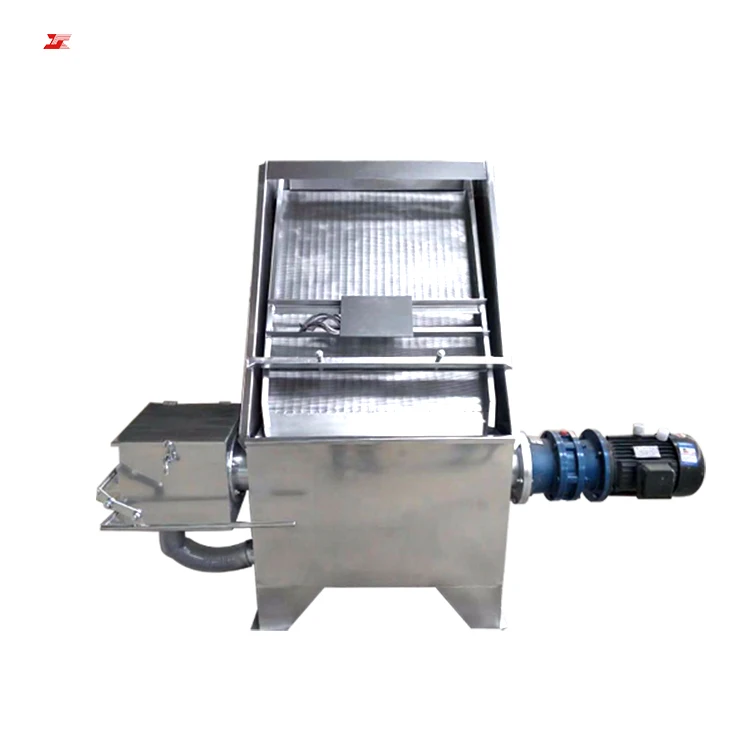 Environmentally Inclined Screen Solid-liquid Separator Large Stainless Steel Spiral Animal Manure Liquid-solid-separator